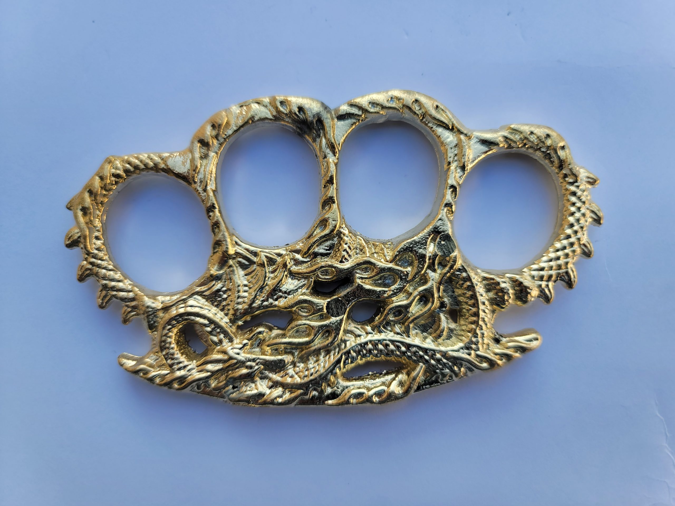 Antique heavy brass Knuckle duster.